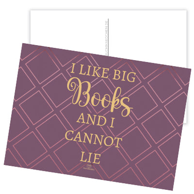 Postkarte »Big Books«