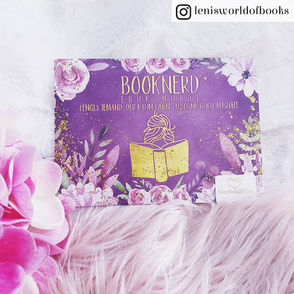 Postkarte »Booknerd«