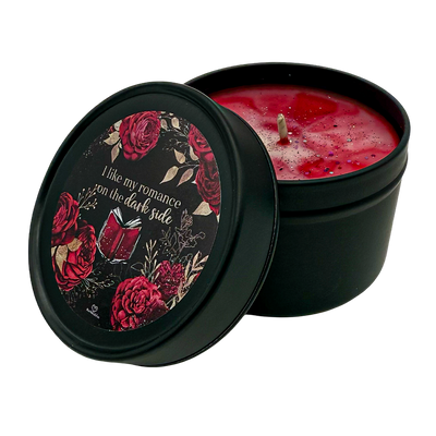 Kerze in Dose »Romance on the dark side«