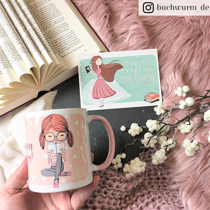 Tasse »Buchmädchen«