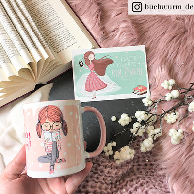 Tasse »Buchmädchen«