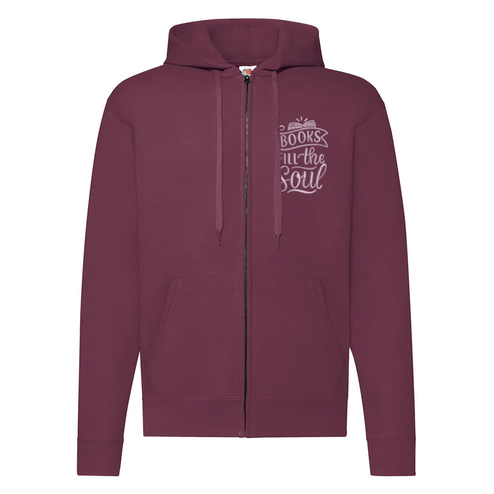 Kapuzenjacke »Books Fill The Soul«