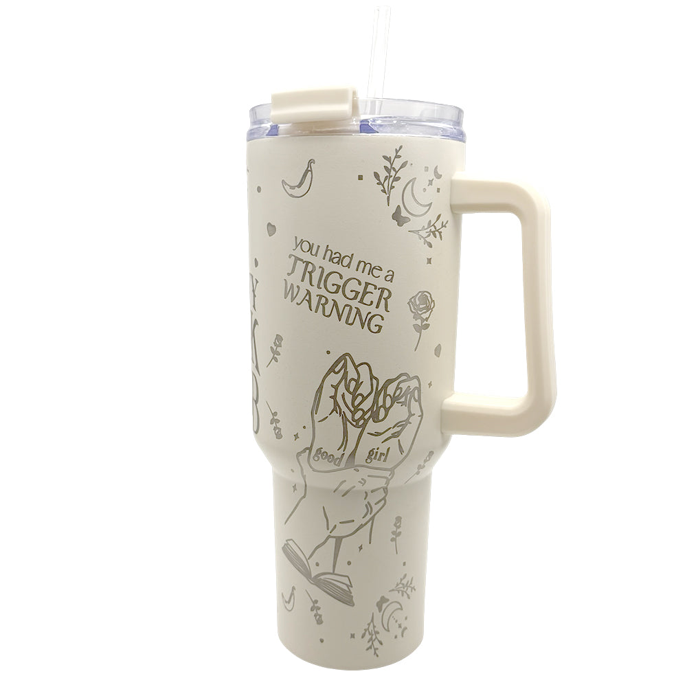 Tumbler »Smutty Book Club« beige