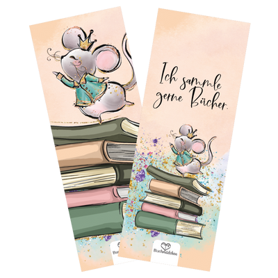 Lesezeichen »Ich sammle gerne Bücher«