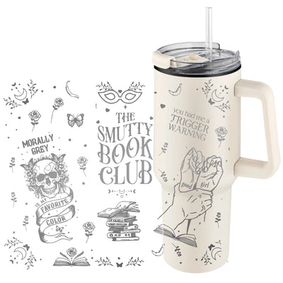 Tumbler »Smutty Book Club« beige