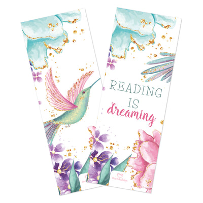 Lesezeichen »reading is dreaming«