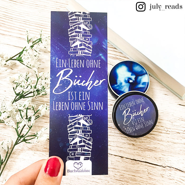 Lesezeichen »Ein Leben ohne Bücher ist ein Leben ohne Sinn«