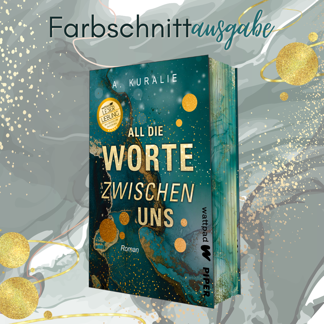 Farbschnittausgabe »All die Worte zwischen uns« [Sofort]
