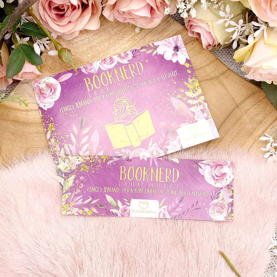 Postkarte »Booknerd«