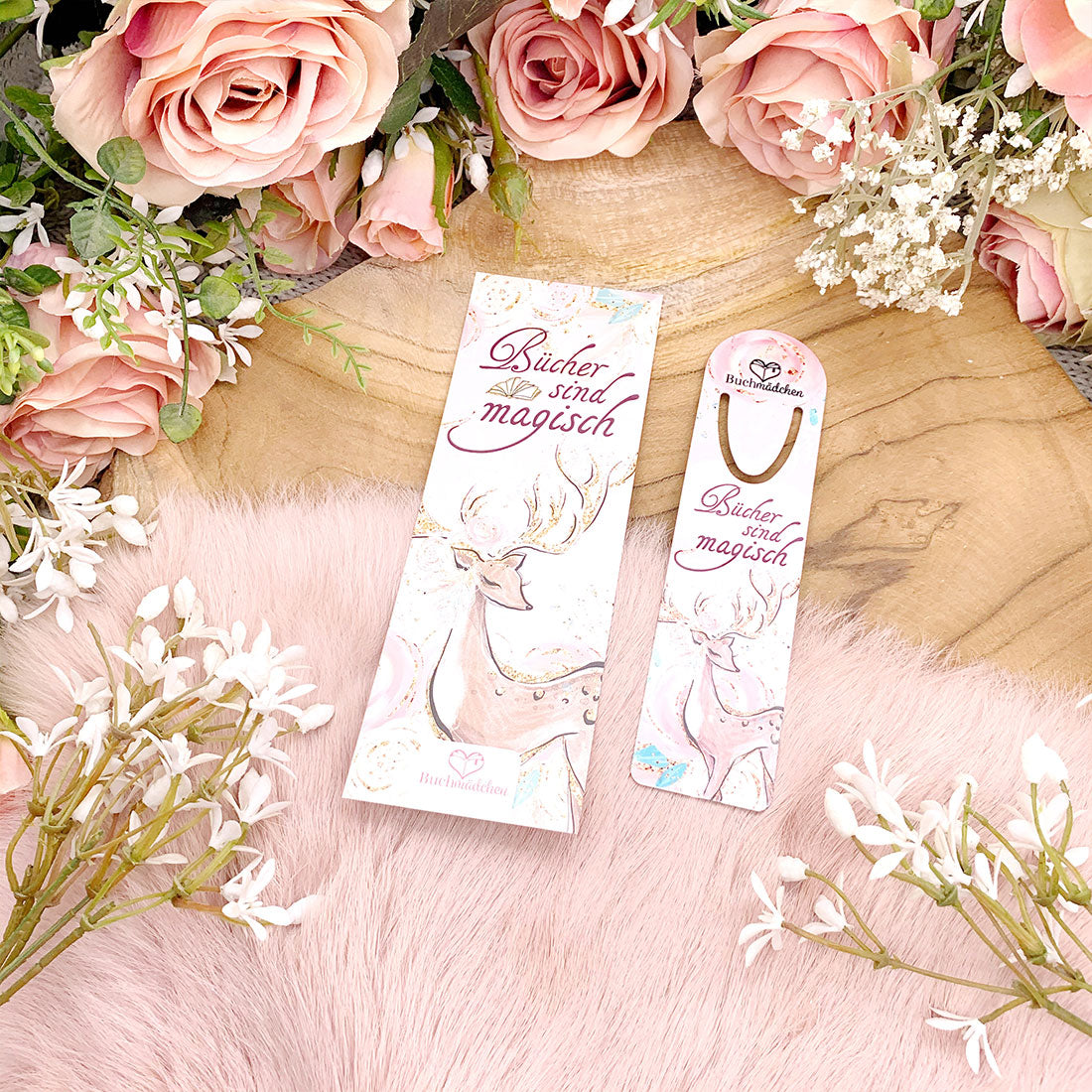 Lesezeichen »Bücher sind magisch«