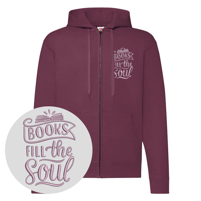Kapuzenjacke »Books Fill The Soul«