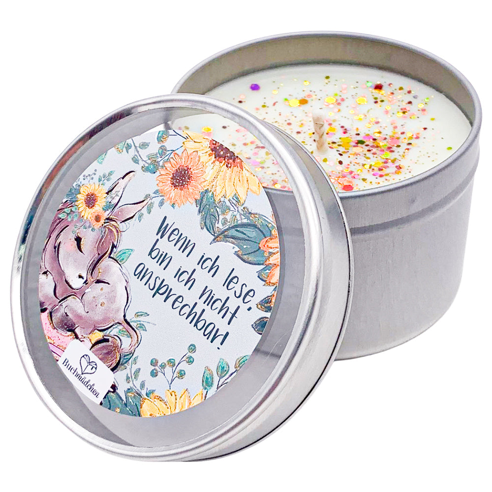 Kerze in Dose »Esel«