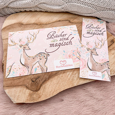 Lesezeichen »Bücher sind magisch«