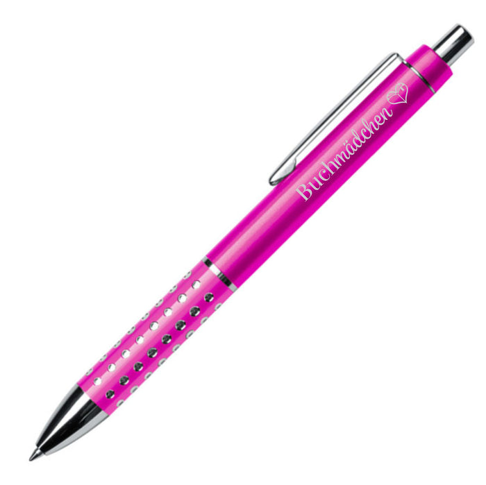 Kugelschreiber »Buchmädchen« pink