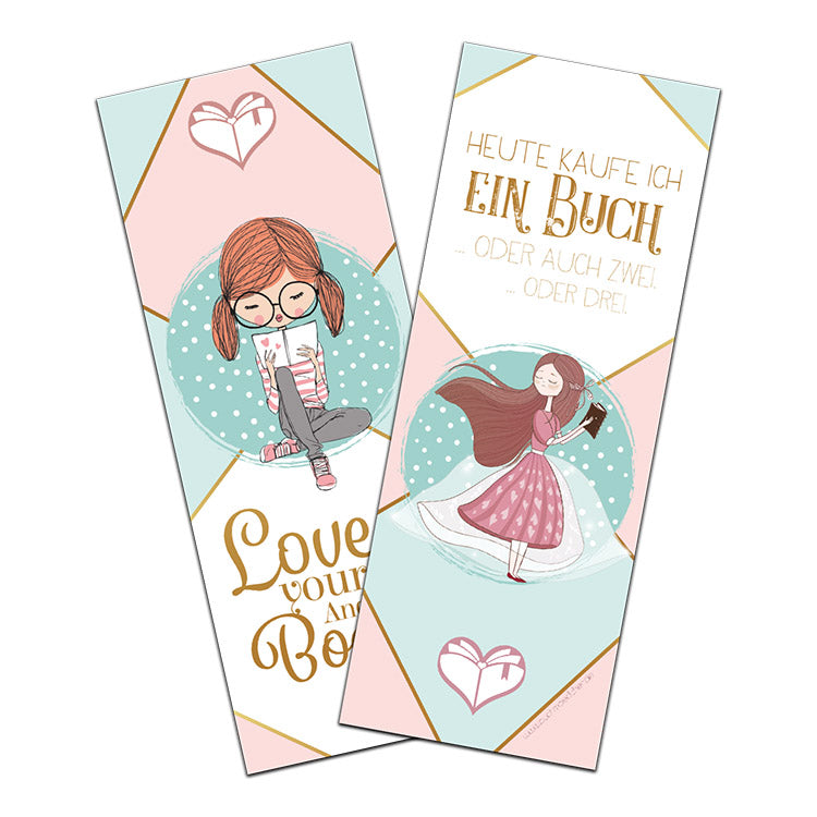 Lesezeichen »Buchmädchen«