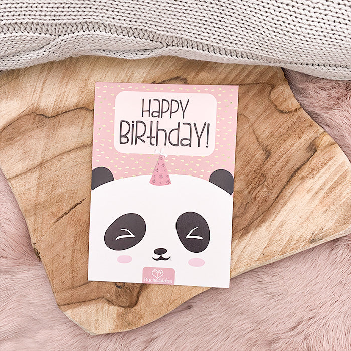 5er Set Postkarte »Happy Birthday!«