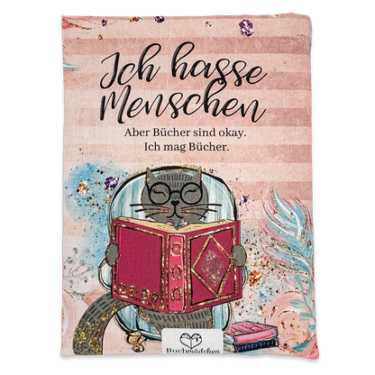 Buchtasche »Ich hasse Menschen«