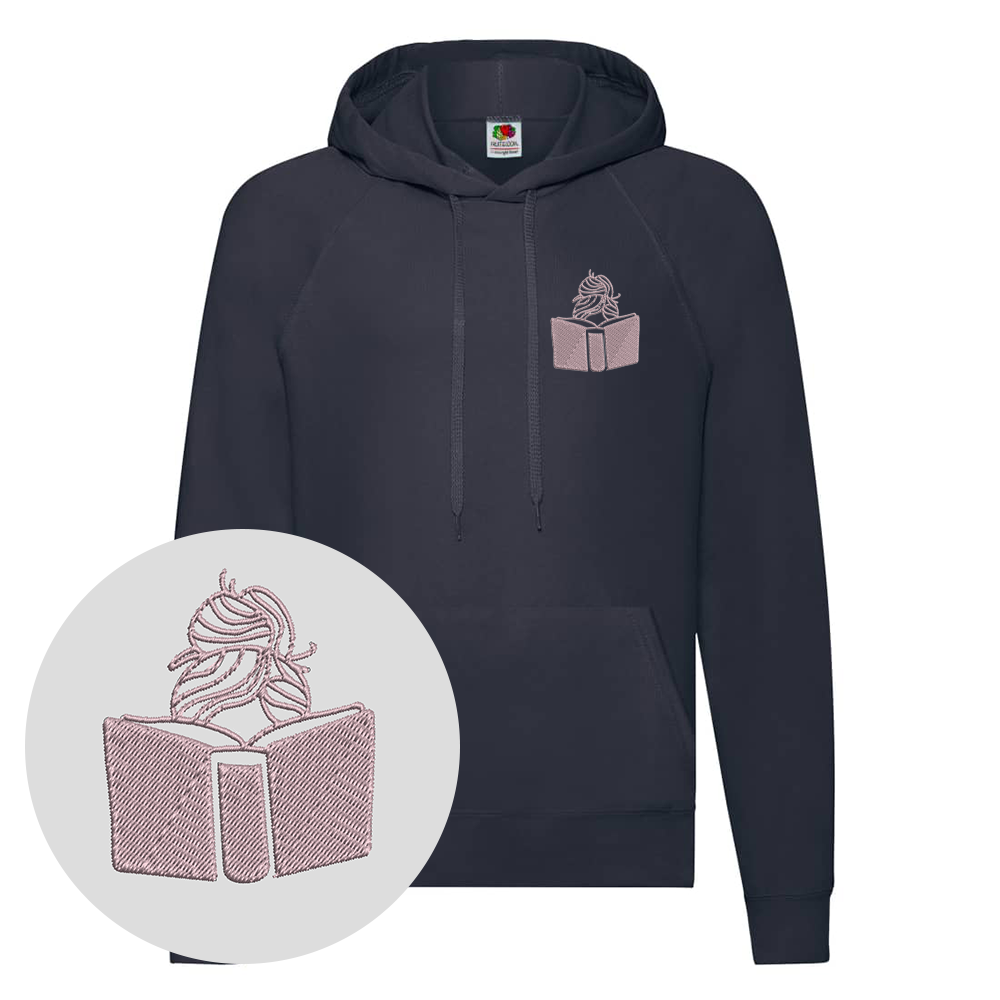 Dünner Hoodie »Buchmädchen«