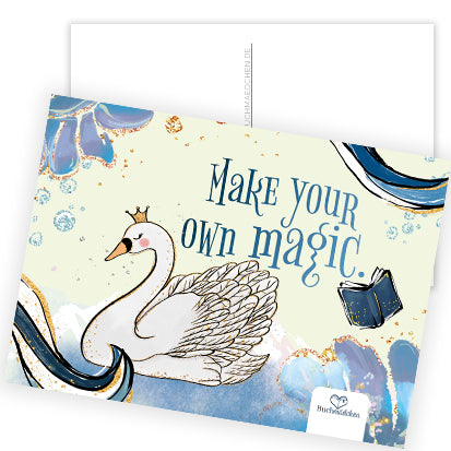 Postkarte »Make your own magic«