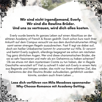 Farbschnittausgabe »The Academy of French and Raven (Band 1)« [Sofort]