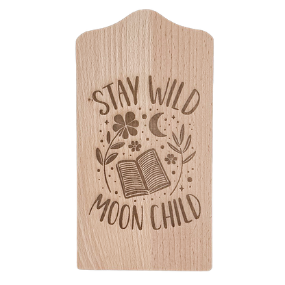 Schneidbrett Moon Child