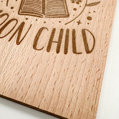 Schneidbrett Moon Child