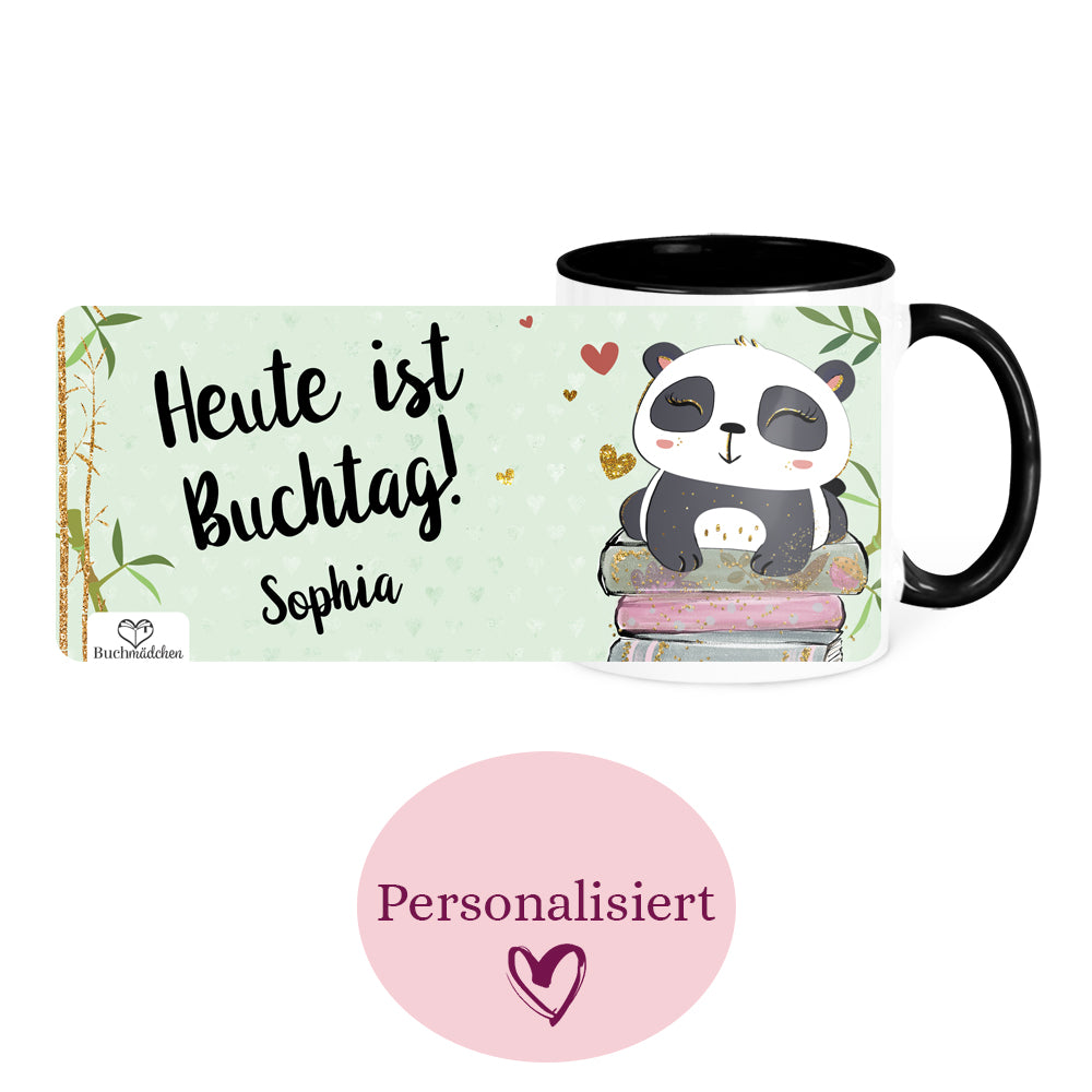 [Personalisiert] Tasse »Heute ist Buchtag«