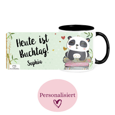 [Personalisiert] Tasse »Heute ist Buchtag«