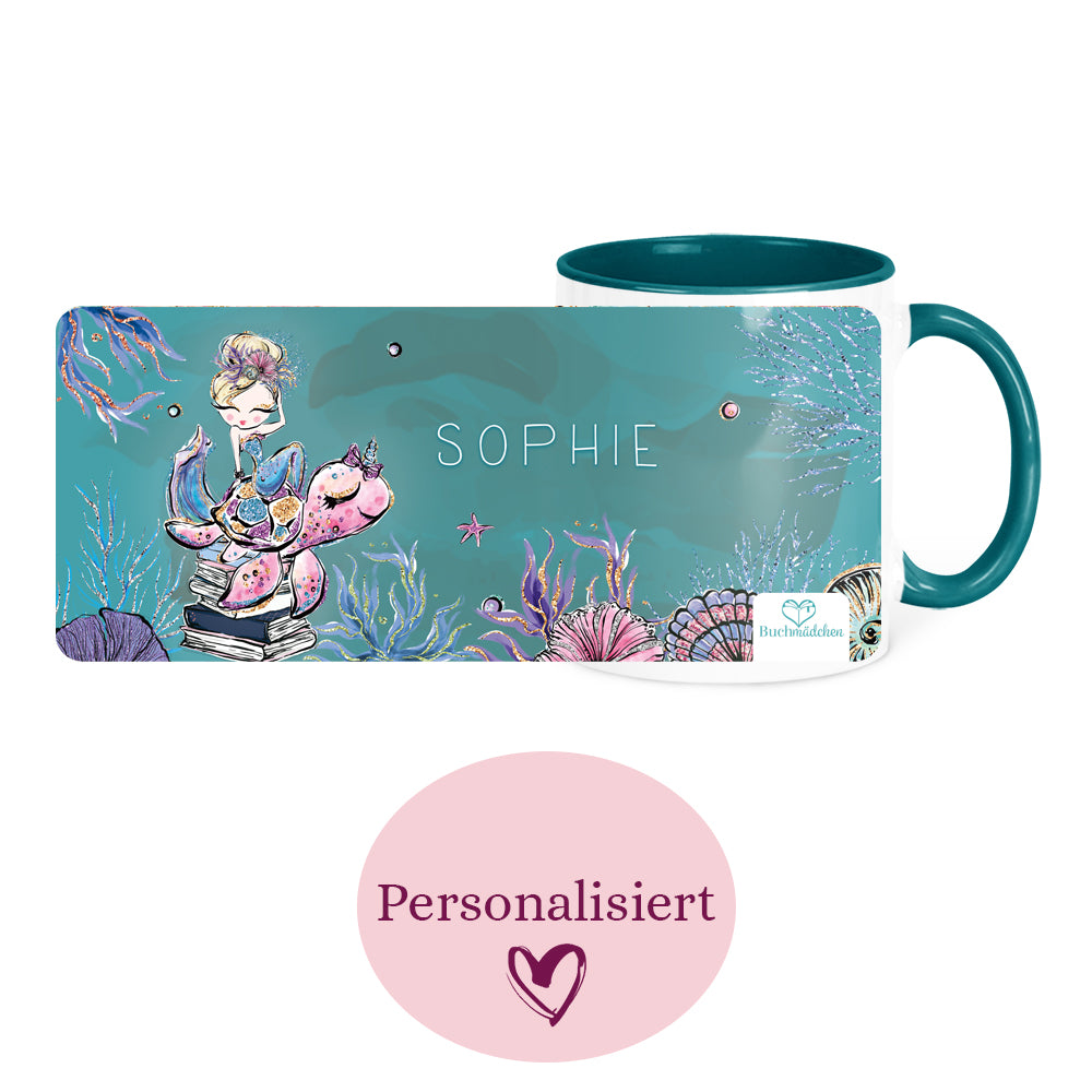 [Personalisiert] Tasse »Mermaid«