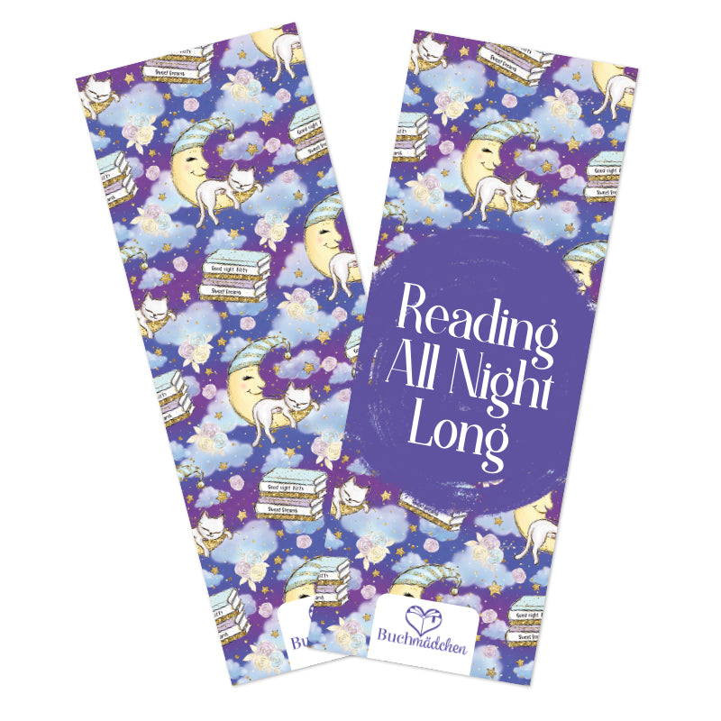 Lesezeichen »Reading all night long«