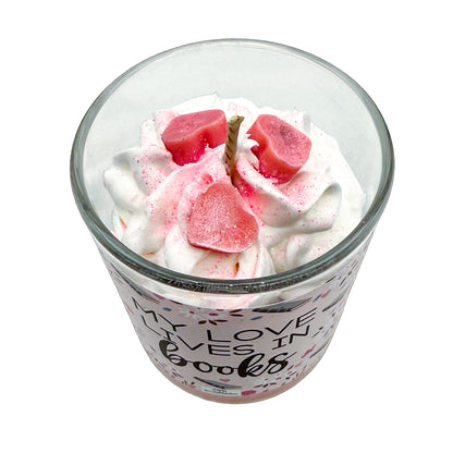 Glaskerze »My Love«