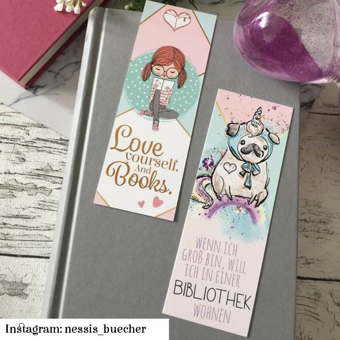 Lesezeichen »Buchmädchen«