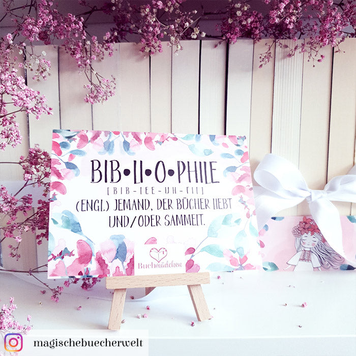 Postkarte »Bibliophile«