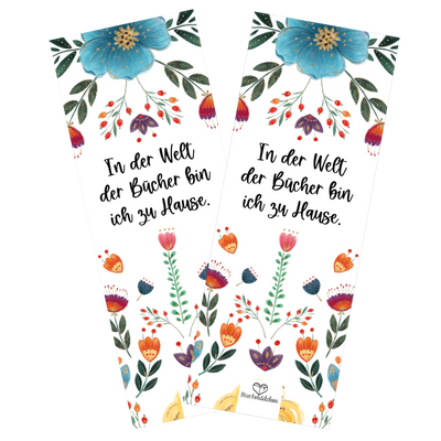 Lesezeichen »In der Welt der Buecher«