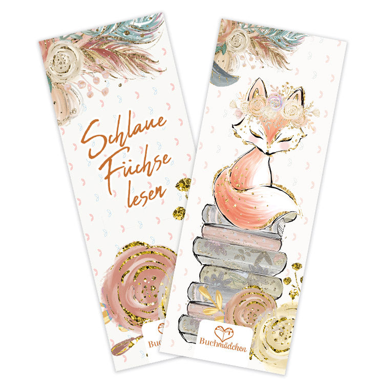 Lesezeichen »Schlaue Füchse lesen«