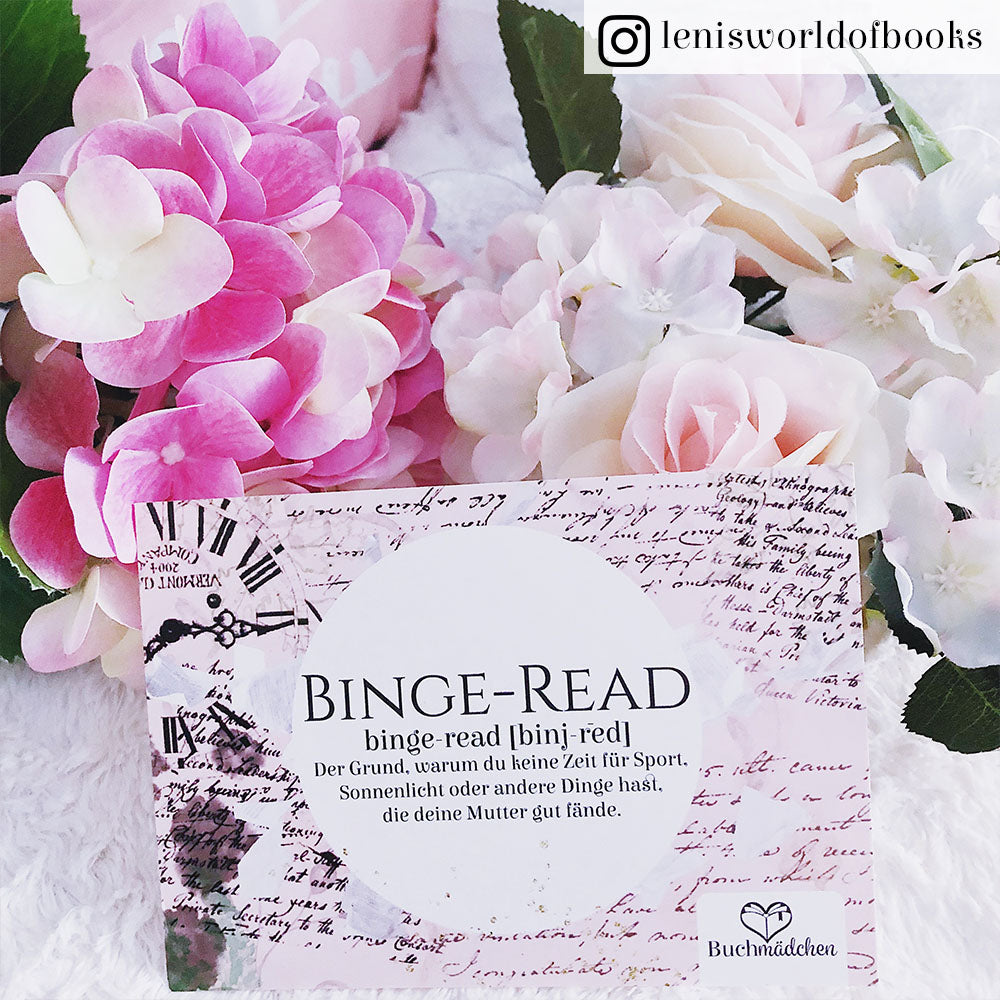 Postkarte »Binge-Read«