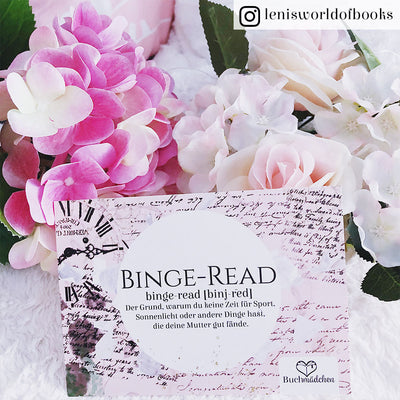 Postkarte »Binge-Read«