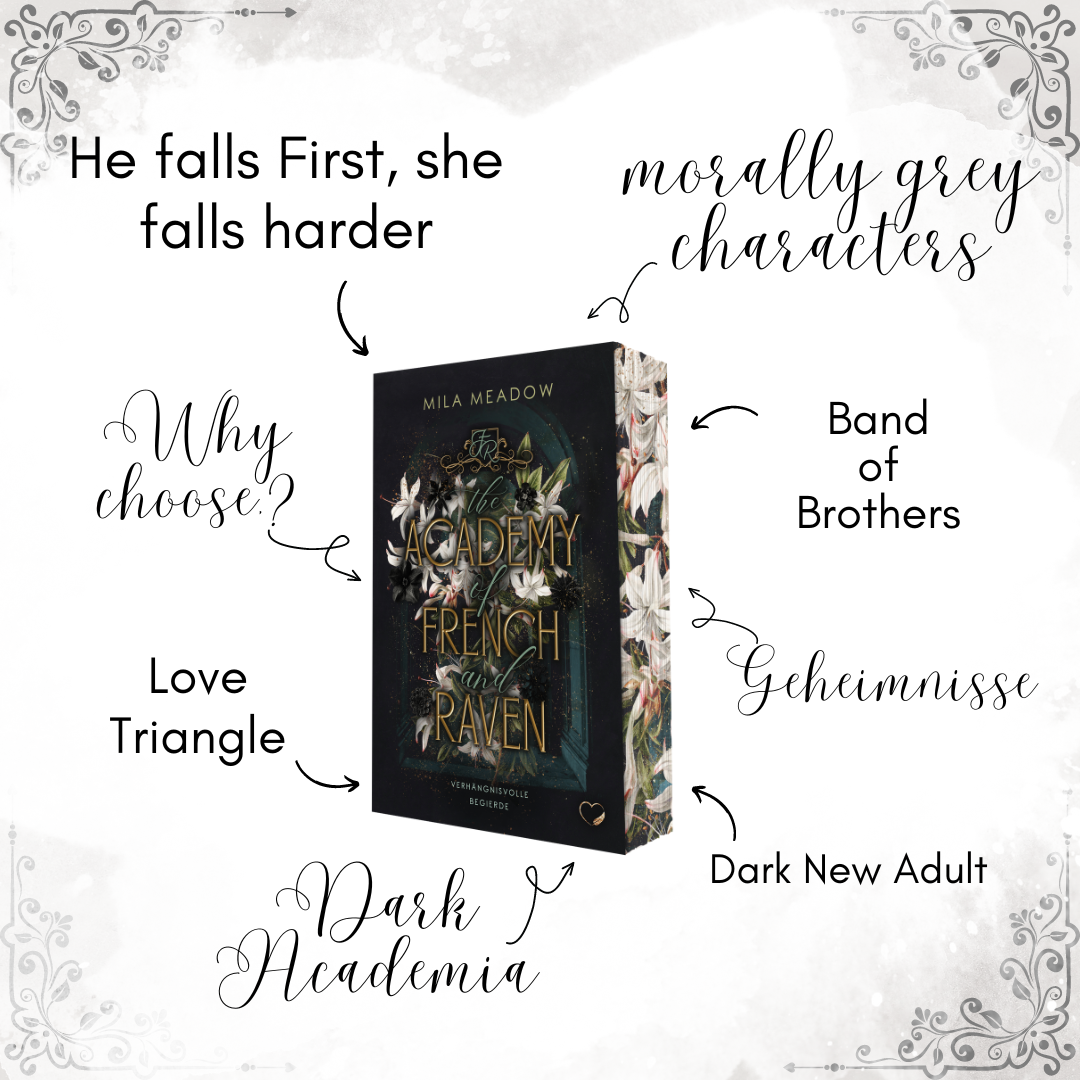 Farbschnittausgabe »The Academy of French and Raven (Band 1)« [Sofort]