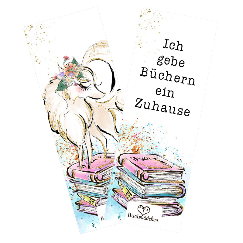 Lesezeichen »Ich gebe Büchern ein Zuhause«