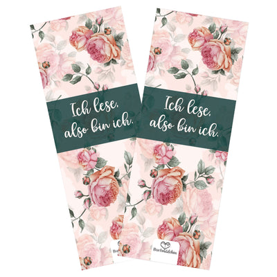 Lesezeichen »Ich lese, also bin ich«