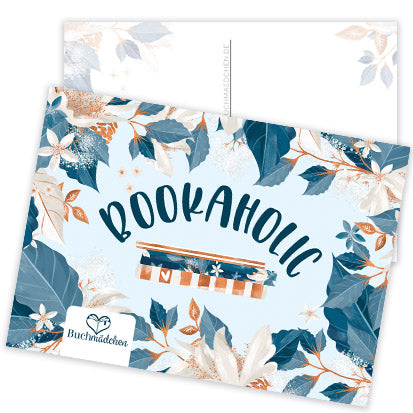 Postkarte »Bookaholic«