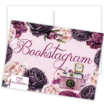 Postkarte »Bookstagram«