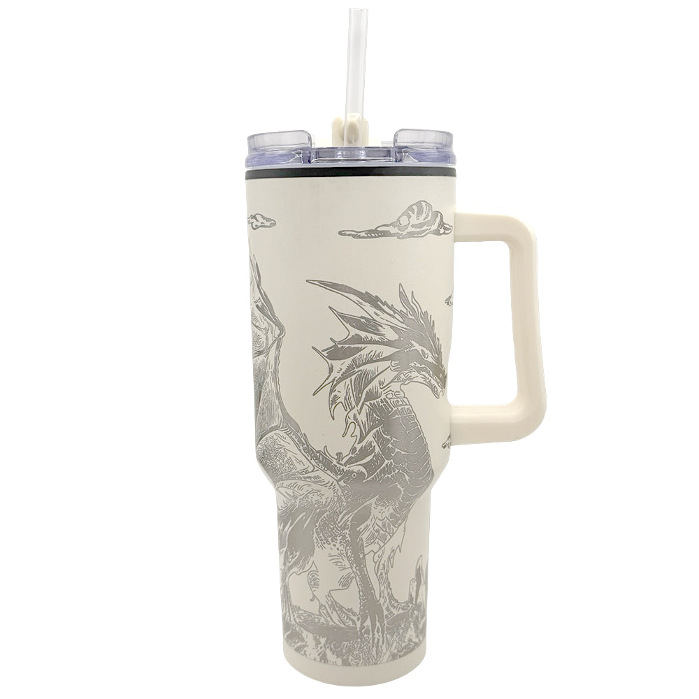 Tumbler »Drache« beige