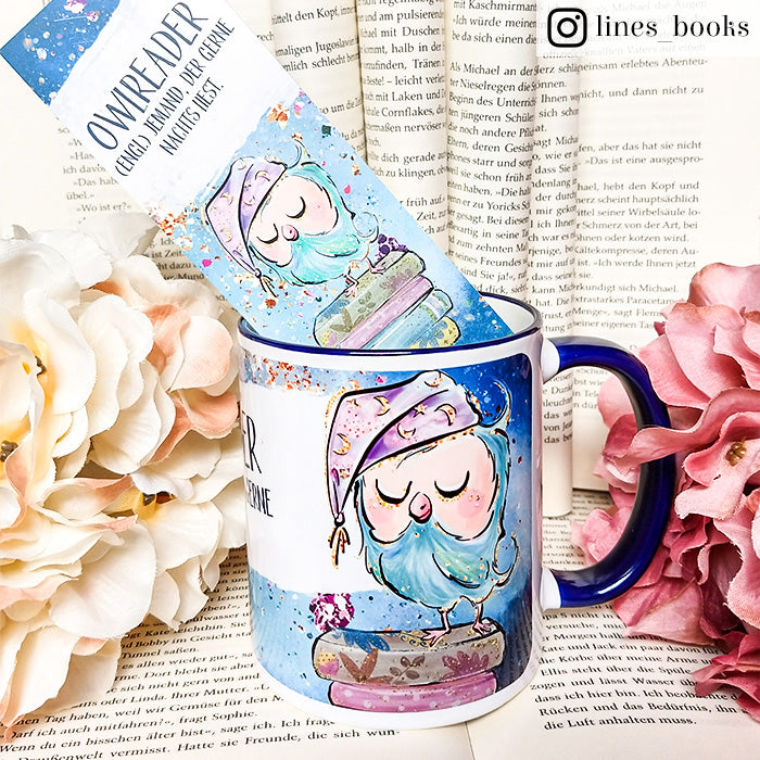 Tasse »Owlreader«