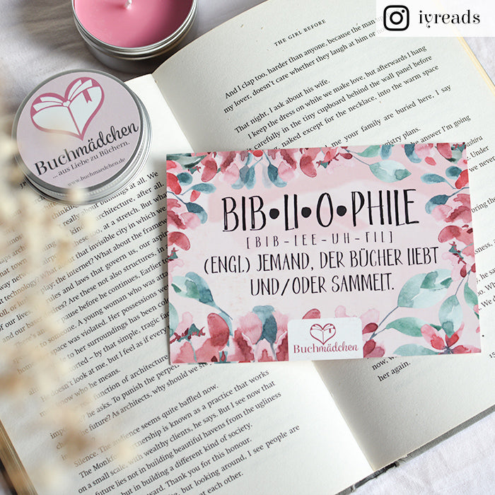 Postkarte »Bibliophile«