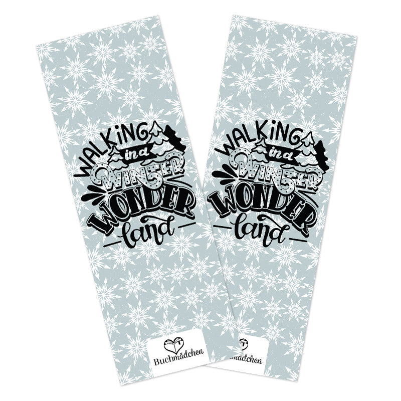 Lesezeichen »Walking in a Winter Wonderland«