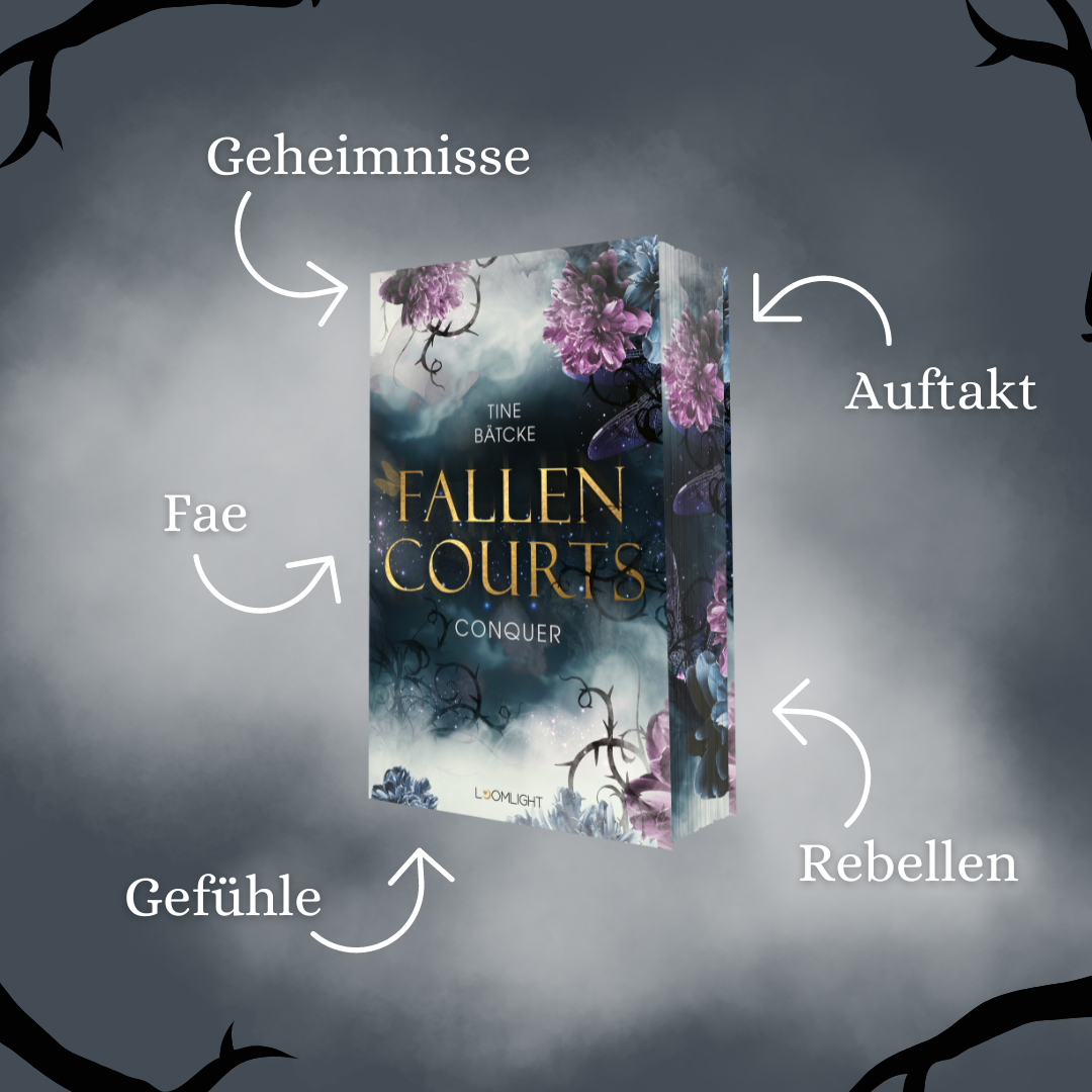 Farbschnittausgabe »Fallen Courts 1« [Sofort]