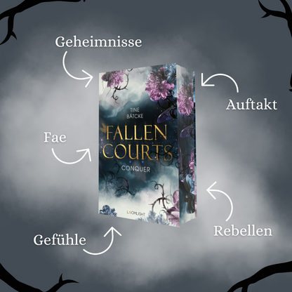 Farbschnittausgabe »Fallen Courts 1« [Sofort]