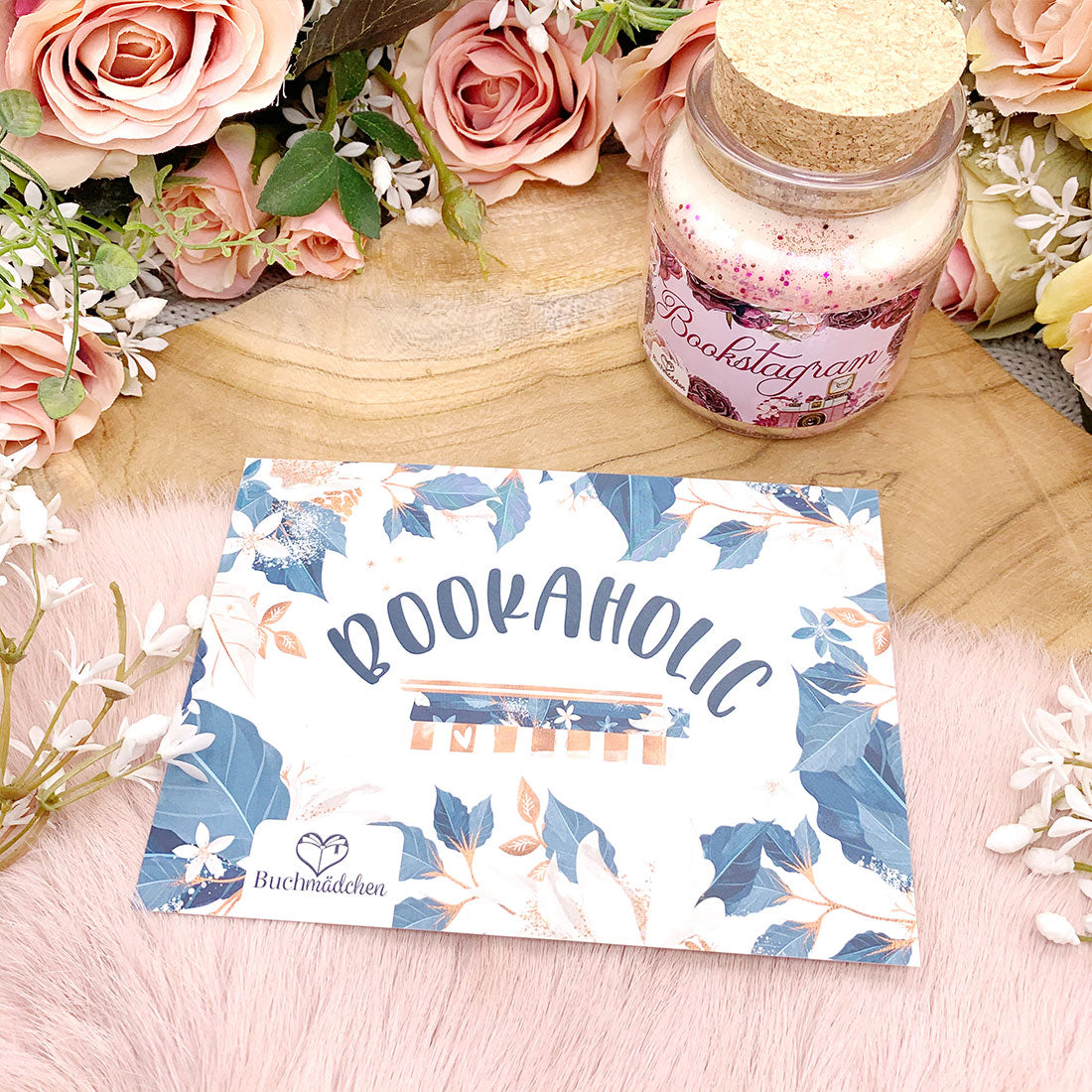 Postkarte »Bookaholic«