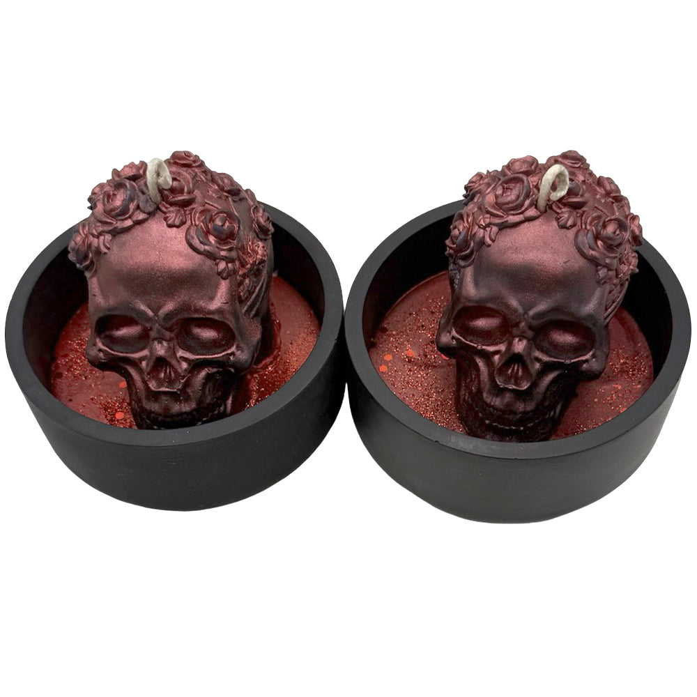 Specialkerze »Totenkopf«